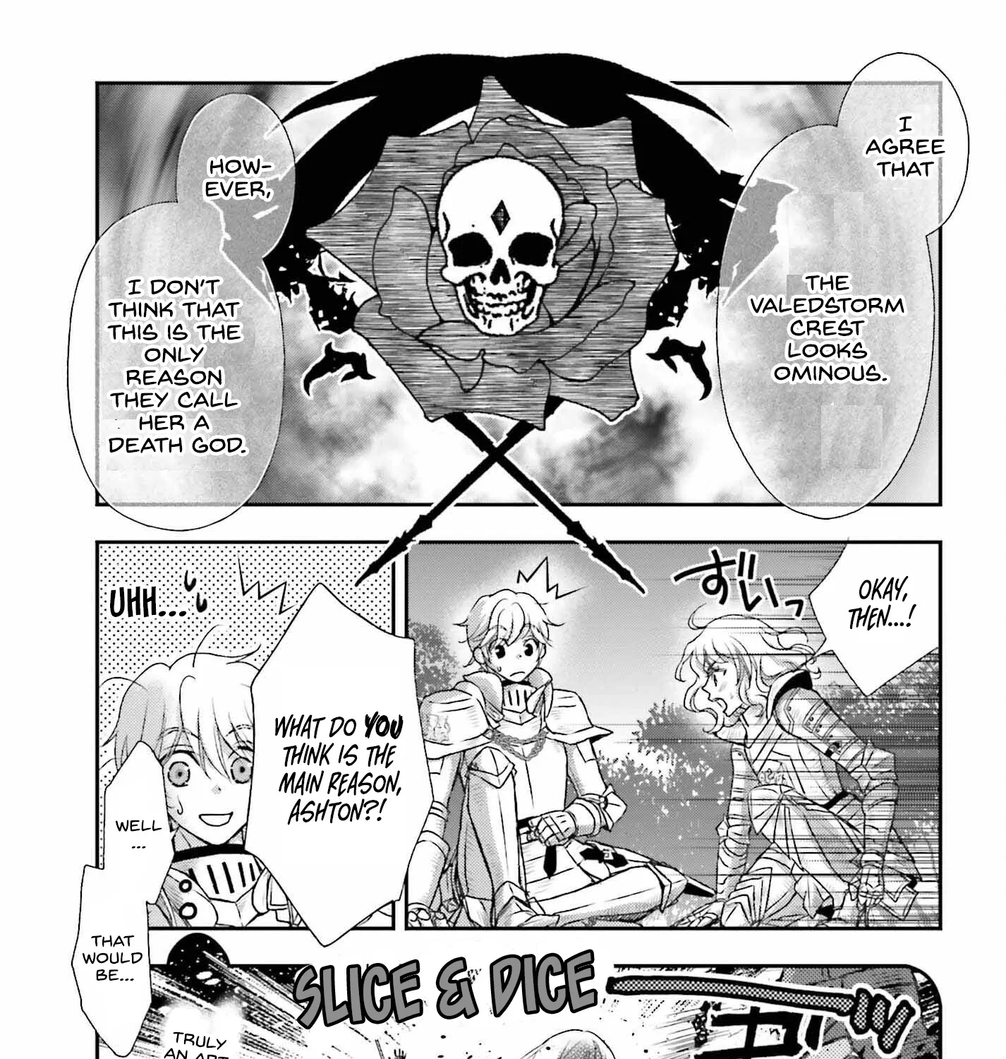 The Little Girl Raised By Death Hold The Sword Of Death Tight - Page 22