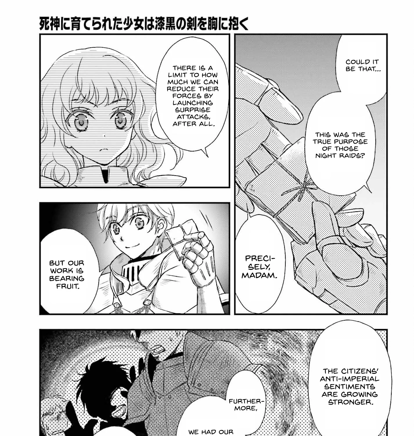 The Little Girl Raised By Death Hold The Sword Of Death Tight - Page 6