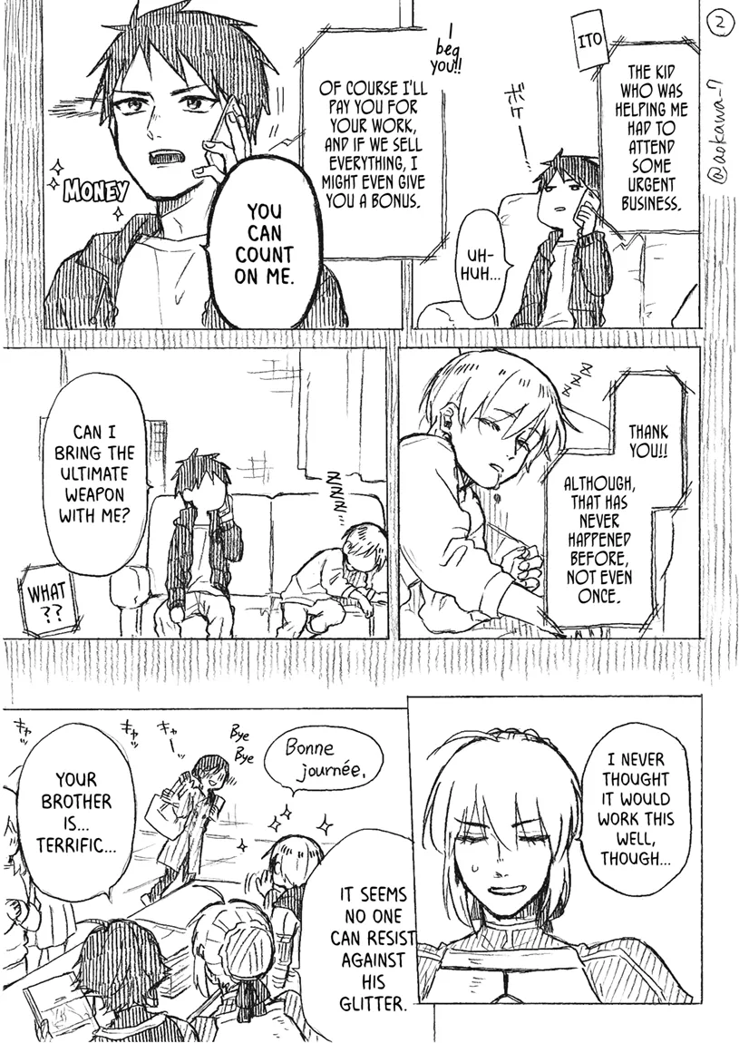 The Manga Where a Crossdressing Cosplayer Gets a Brother Chapter 4.1 page 3 - MangaKakalot