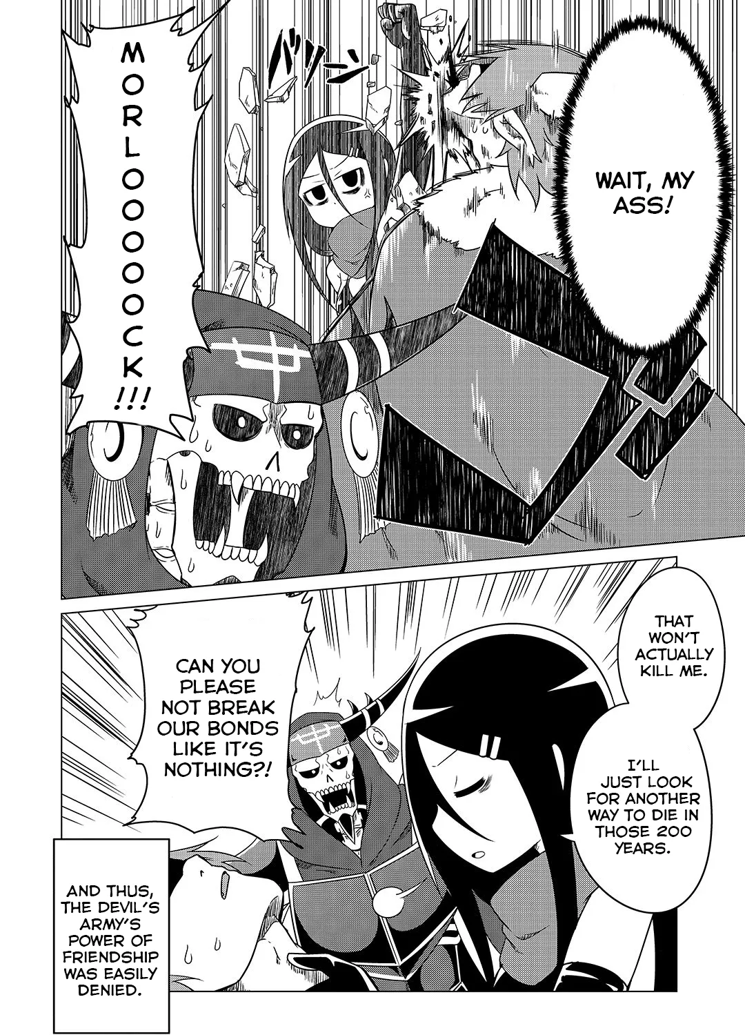 The Maou Is Troubled by the Suicidal Heroine - Page 28