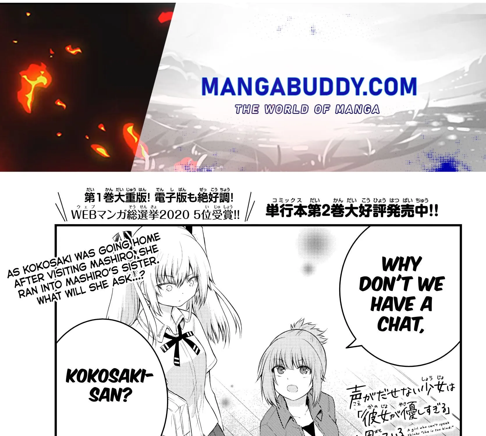 The Mute Girl and Her New Friend Chapter 41 page 1 - MangaKakalot