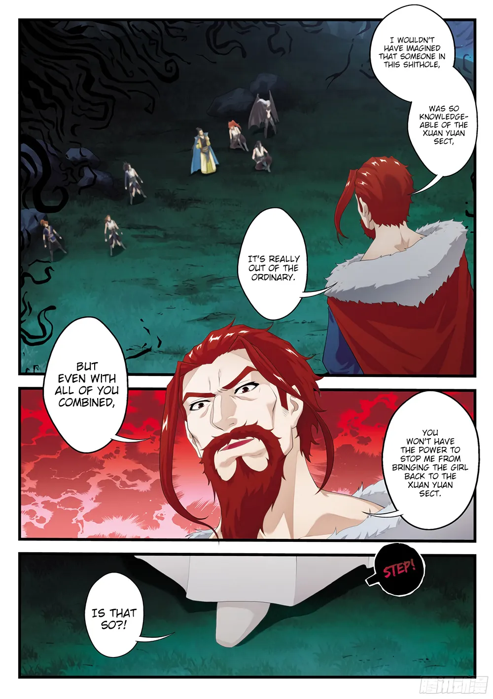 The Mythical Realm Chapter 141.2 page 8 - MangaNato