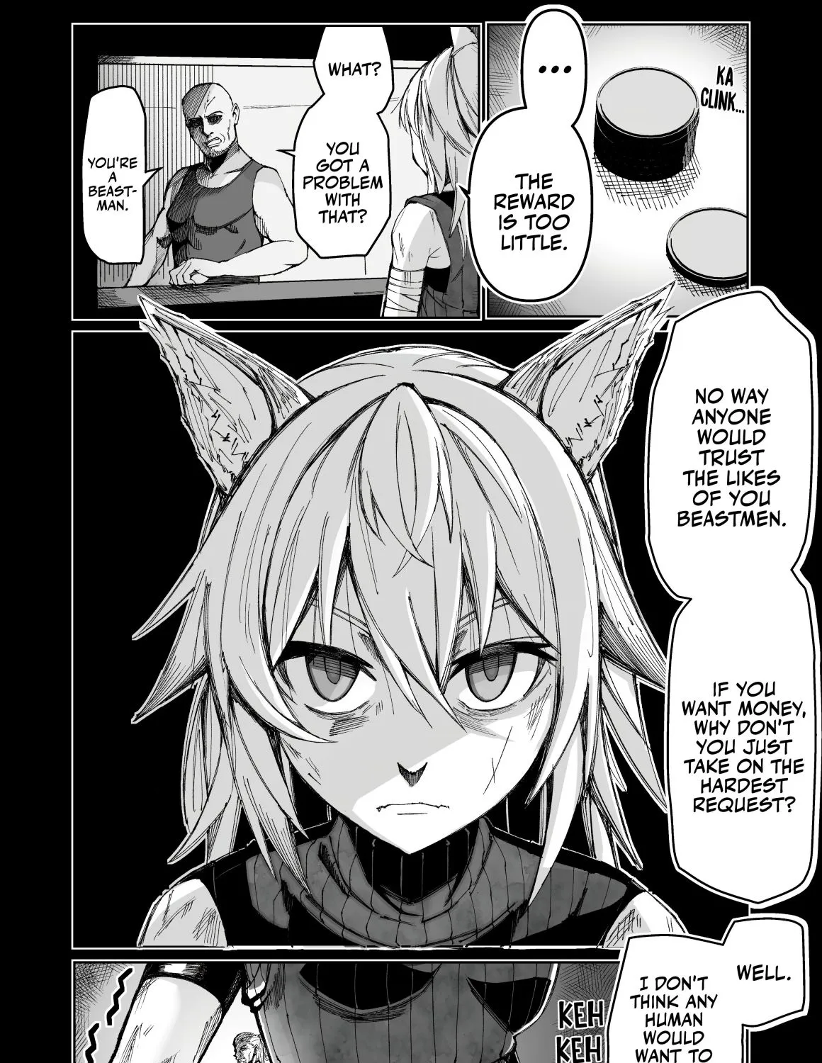 The Old Soldier Never Dies; He Takes On a Beast Girl Chapter 1 page 1 - MangaKakalot