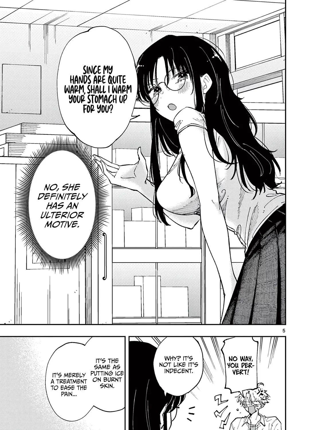 The Person Sitting Next To Me Looking At Me With Perverted Eyes Chapter 10 page 9 - MangaKakalot