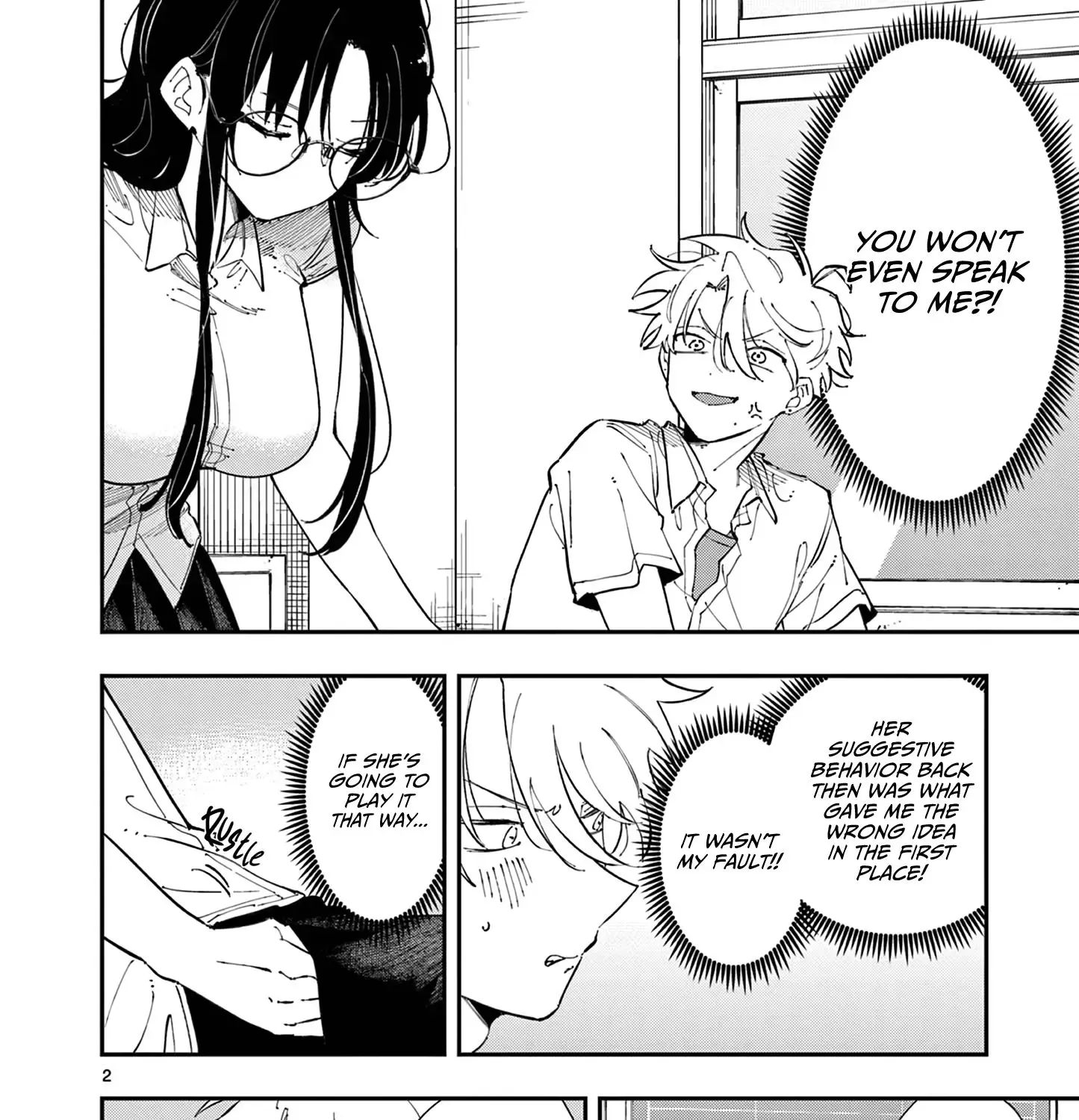 The Person Sitting Next To Me Looking At Me With Perverted Eyes Chapter 18 page 3 - MangaKakalot