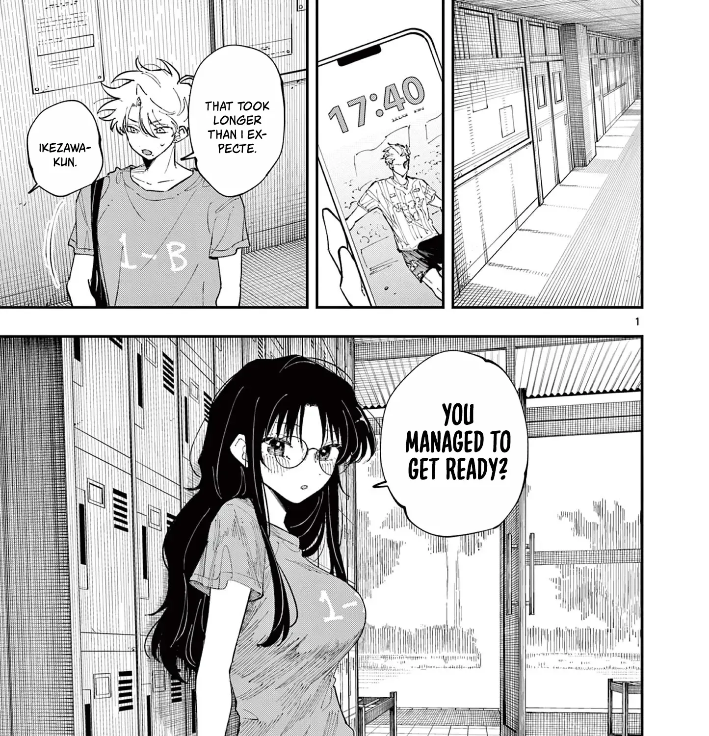 The Person Sitting Next To Me Looking At Me With Perverted Eyes Chapter 33 page 1 - Mangabat