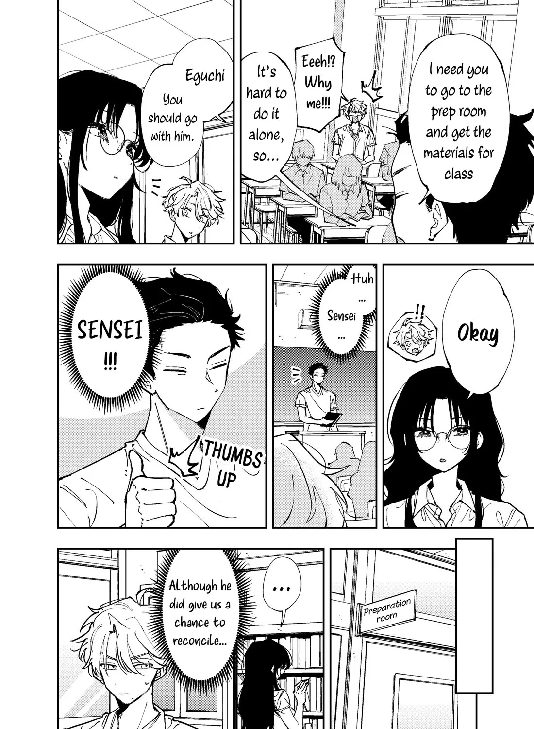 The Person Sitting Next To Me Looking At Me With Perverted Eyes Chapter 9 page 3 - MangaKakalot