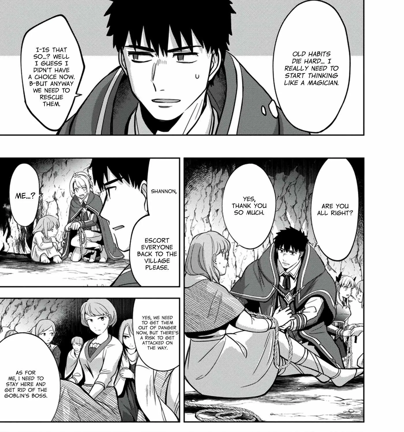 The reincarnated swordsman with 9999 strength wants to become a magician! Chapter 7 page 12 - MangaKakalot