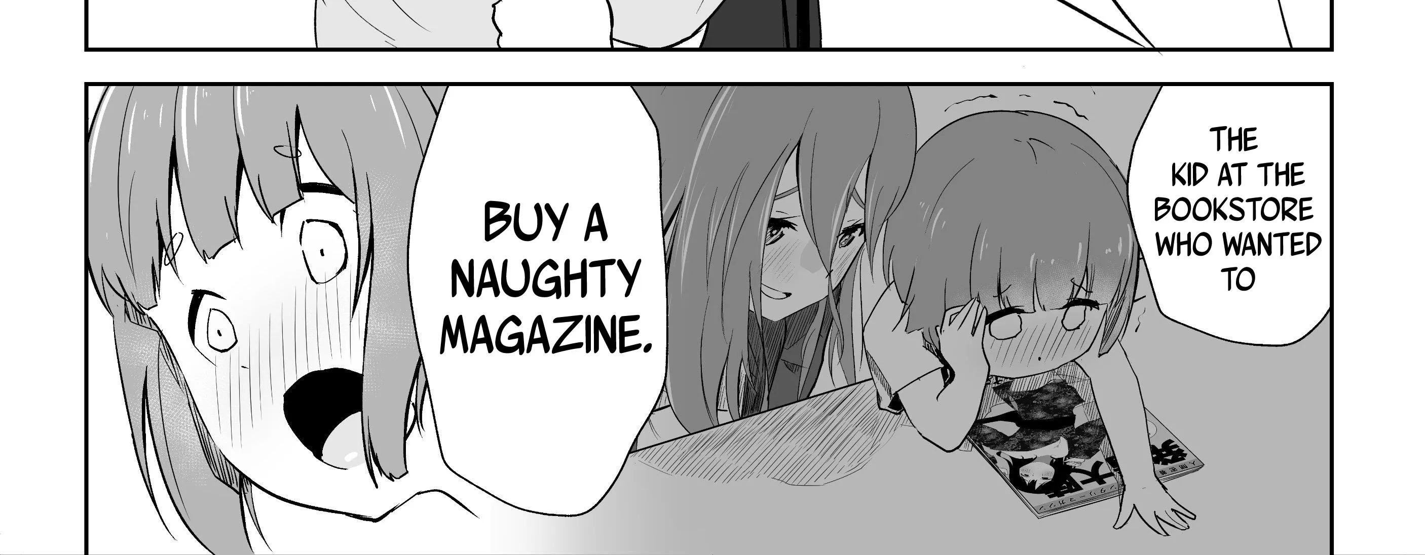 The Shota Who Wants To Buy A Naughty Magazine And The Onee-San Who Wants To Sell Him One Chapter 4 page 3 - MangaKakalot