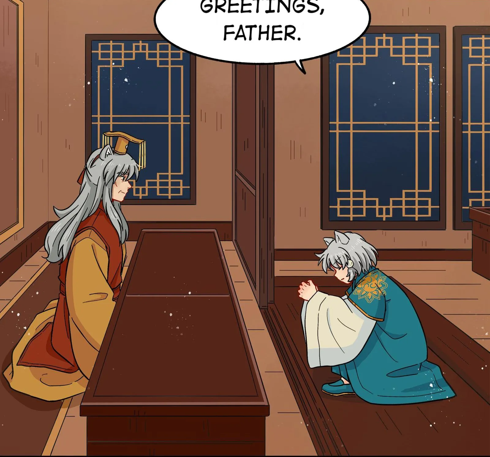 The Silver Wolf Chapter 13.1 page 41 - MangaNato