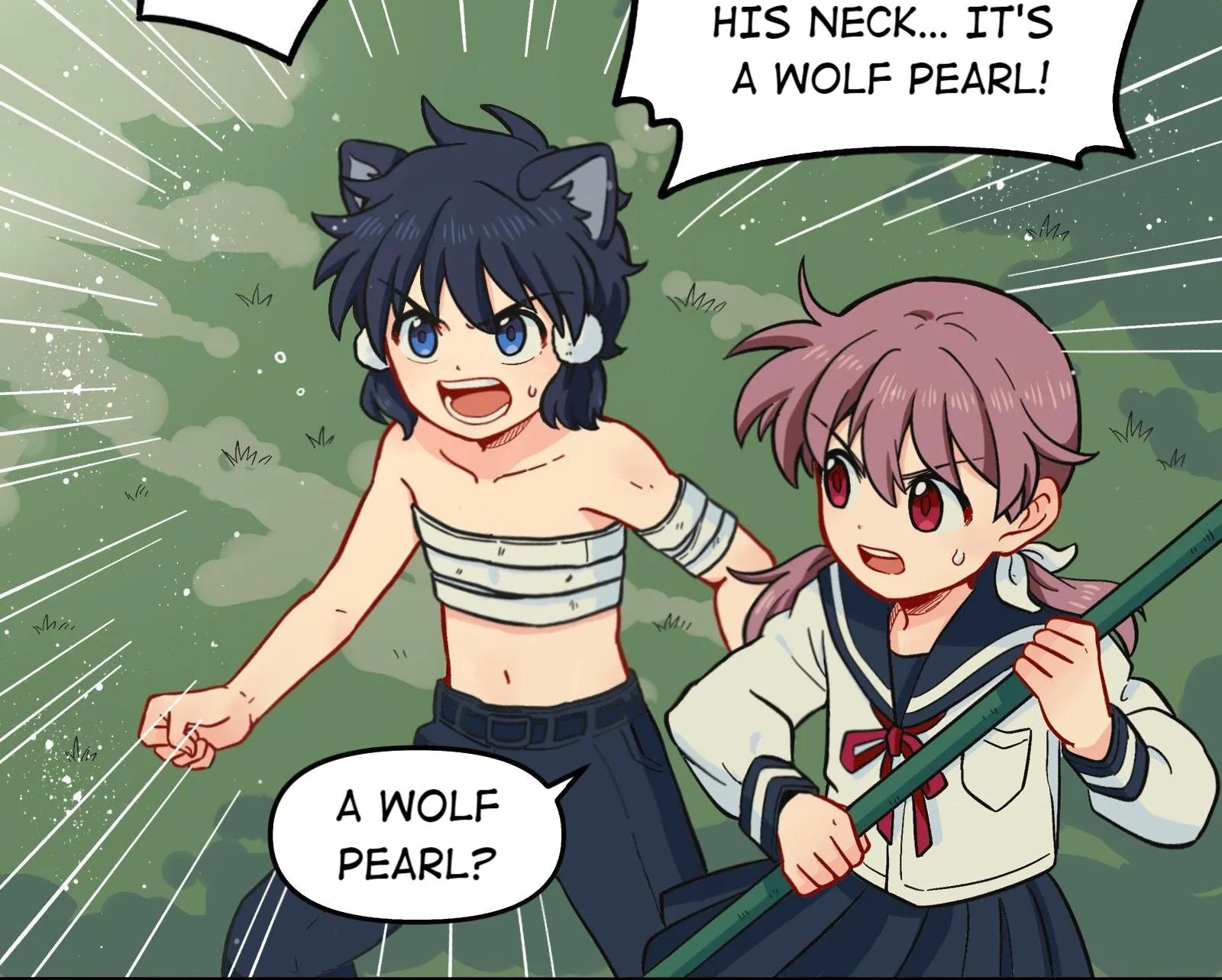 The Silver Wolf Chapter 15.1 page 34 - MangaNato