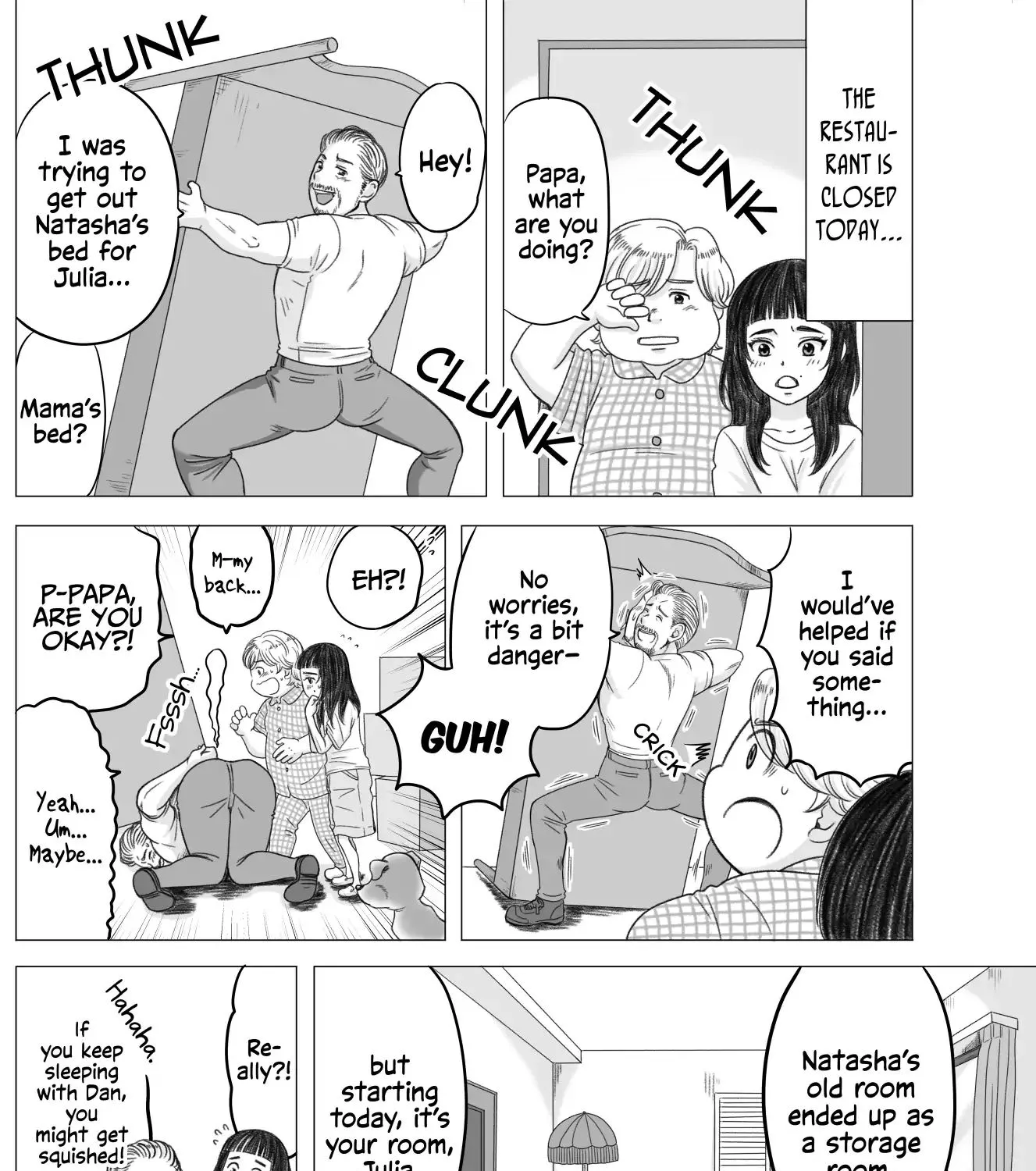 The Skinny Girl and The Chubby Boy Chapter 9 page 1 - MangaKakalot