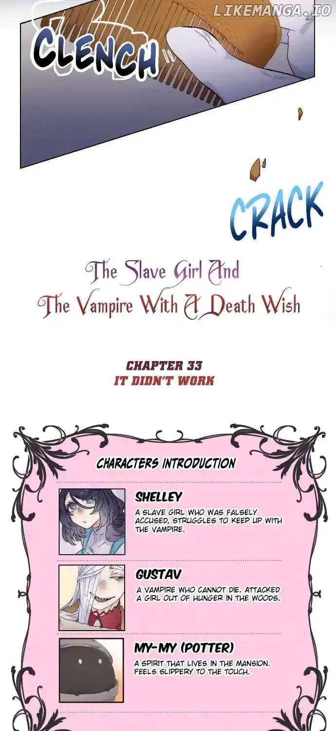 The Slave Girl and the Vampire with a Death Wish Chapter 33 page 4 - MangaKakalot