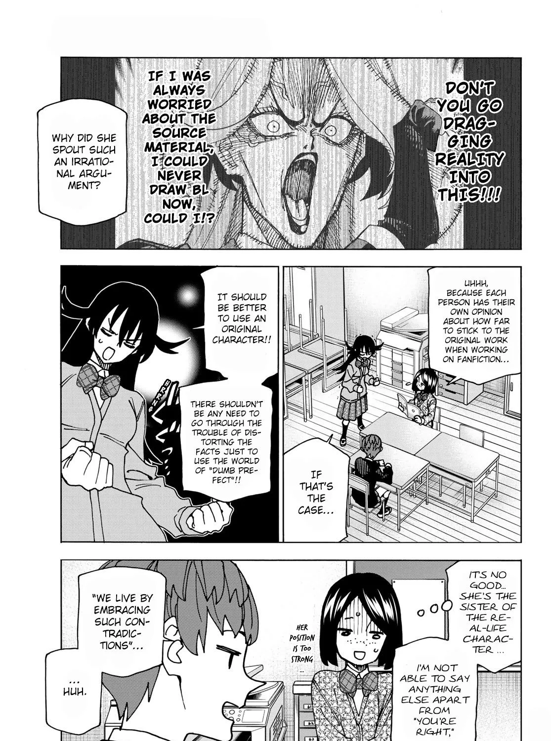 The Story Between A Dumb Prefect And A High School Girl With An Inappropriate Skirt Length Chapter 65 page 21 - MangaNato