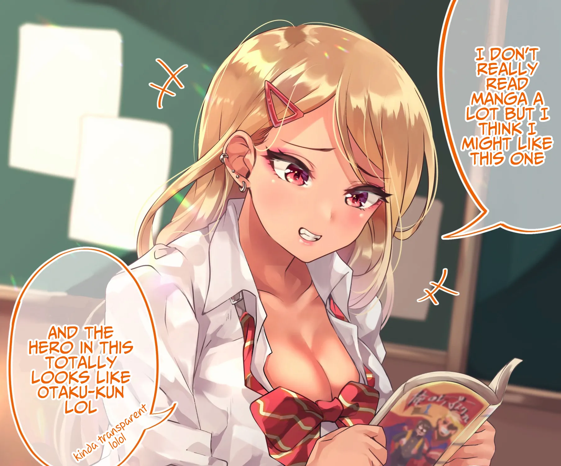 The Story Of An Otaku And A Gyaru Falling In Love - Page 2