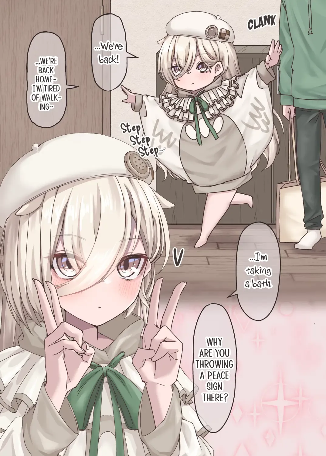 The Story of How The Horned Owl I Rescued Turned Into a Girl Chapter 8 page 1 - MangaKakalot