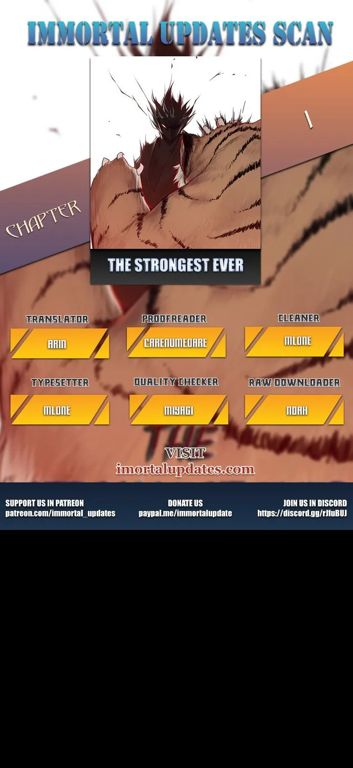 The Strongest Ever Chapter 1 page 1 - MangaKakalot