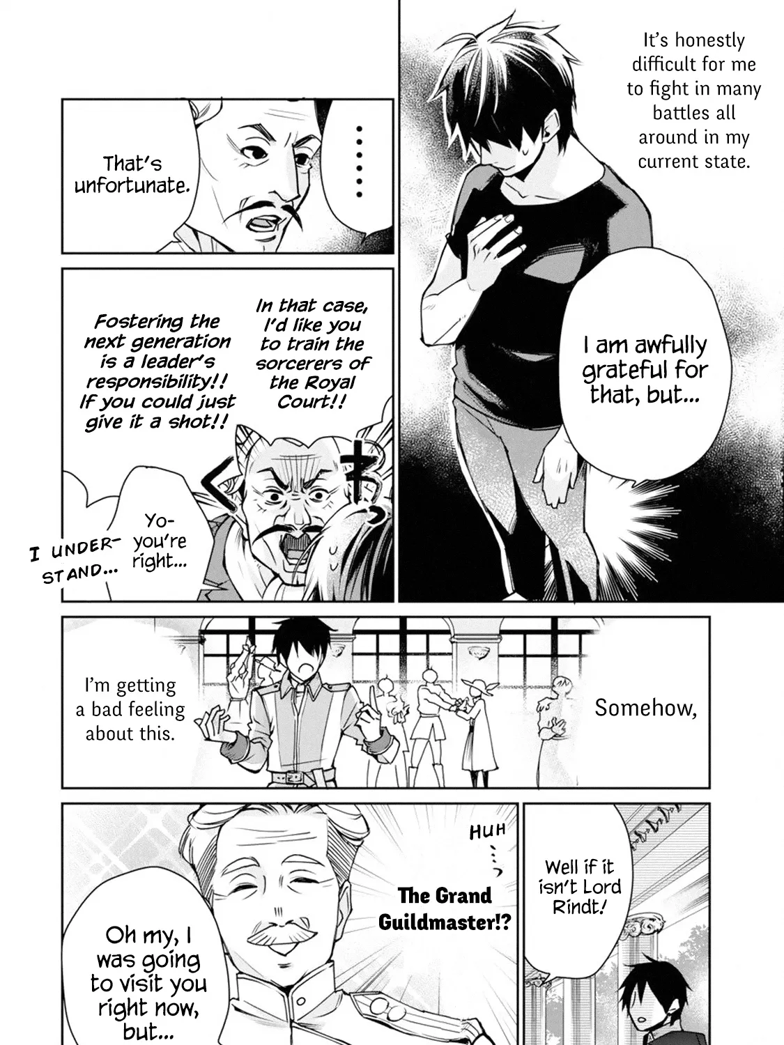 The Strongest Wizard Becomes A Countryside Guardsman After Taking An Arrow To The Knee Chapter 1.1 page 21 - MangaKakalot