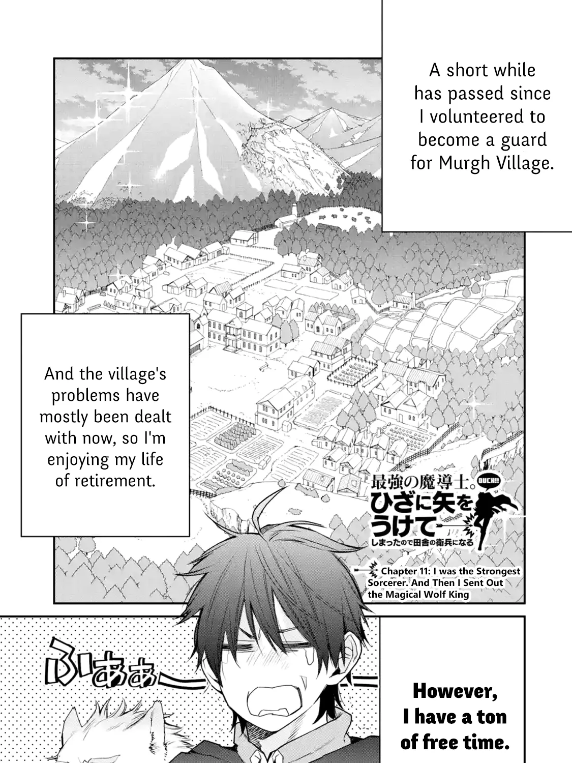 The Strongest Wizard Becomes A Countryside Guardsman After Taking An Arrow To The Knee Chapter 11.1 page 1 - MangaKakalot