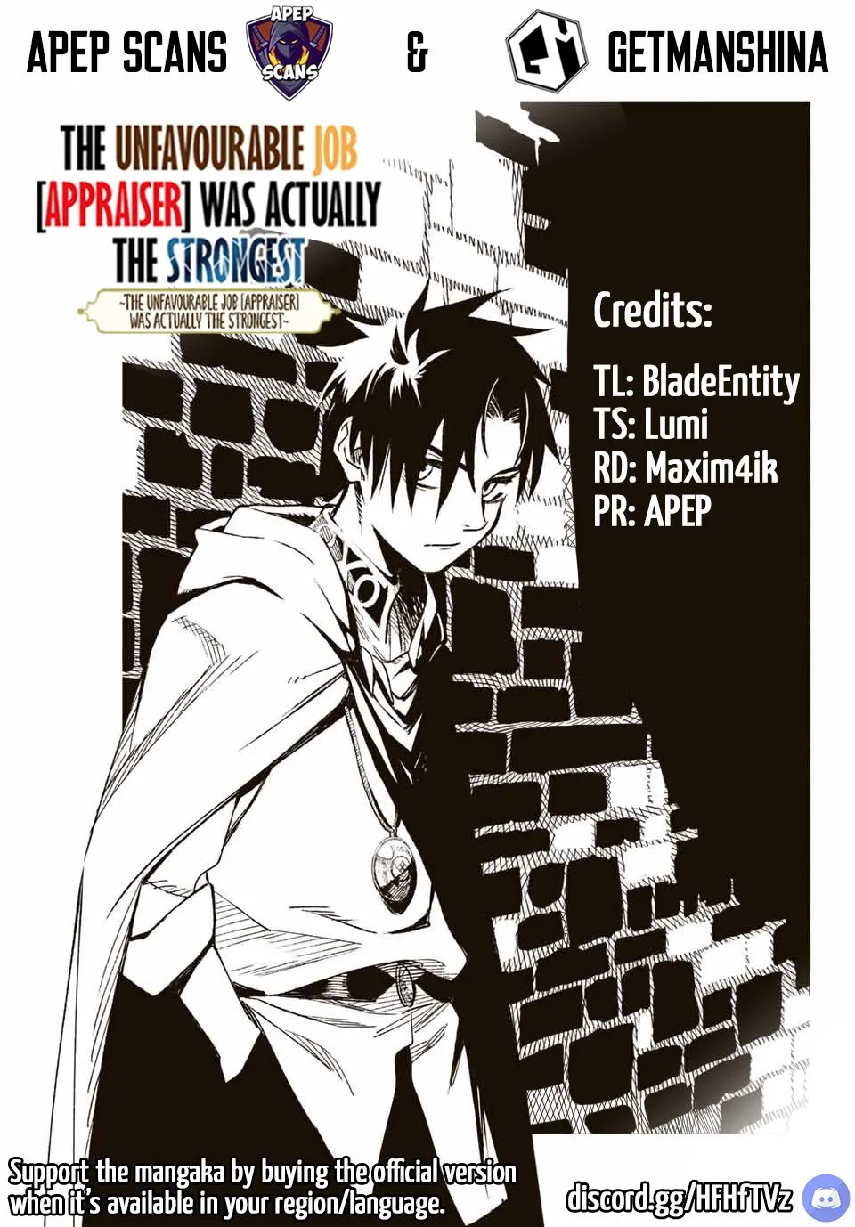 The Unfavorable Job [Appraiser] Is Actually The Strongest Chapter 1.1 page 1 - MangaNato