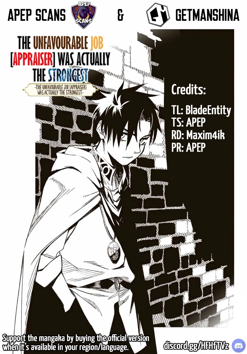 The Unfavorable Job [Appraiser] Is Actually The Strongest Chapter 3.1 page 1 - MangaNato