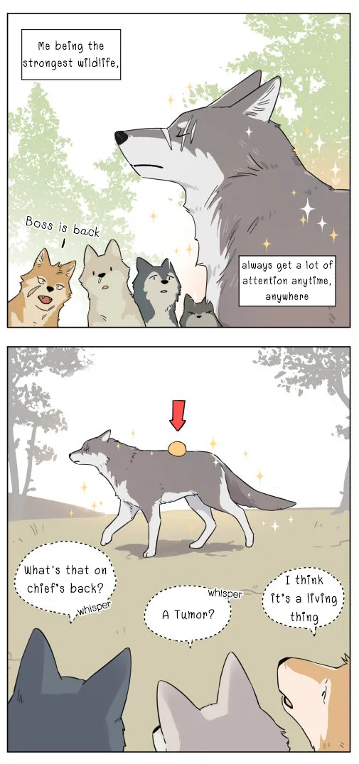 The Wolf That Picked Something Up - Page 1