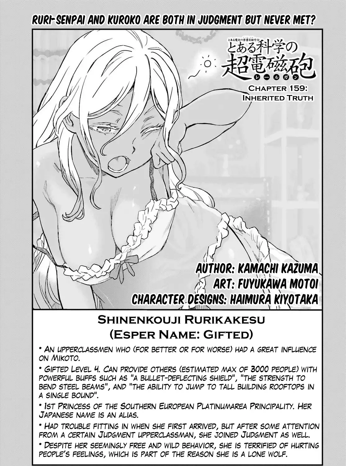 To Aru Kagaku No Railgun Chapter 159 page 17 - MangaNato