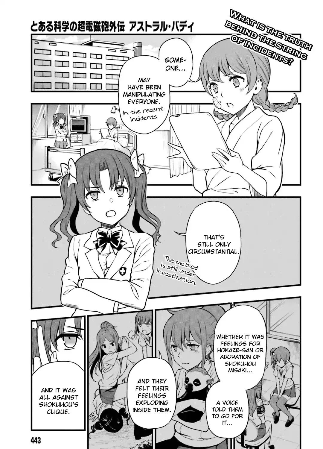 Toaru Kagaku No Railgun Gaiden: Astral Buddy Chapter 18 page 1 - MangaKakalot