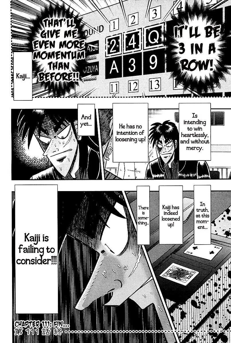 Tobaku Datenroku Kaiji - One Poker Hen Chapter 111 page 26 - MangaKakalot