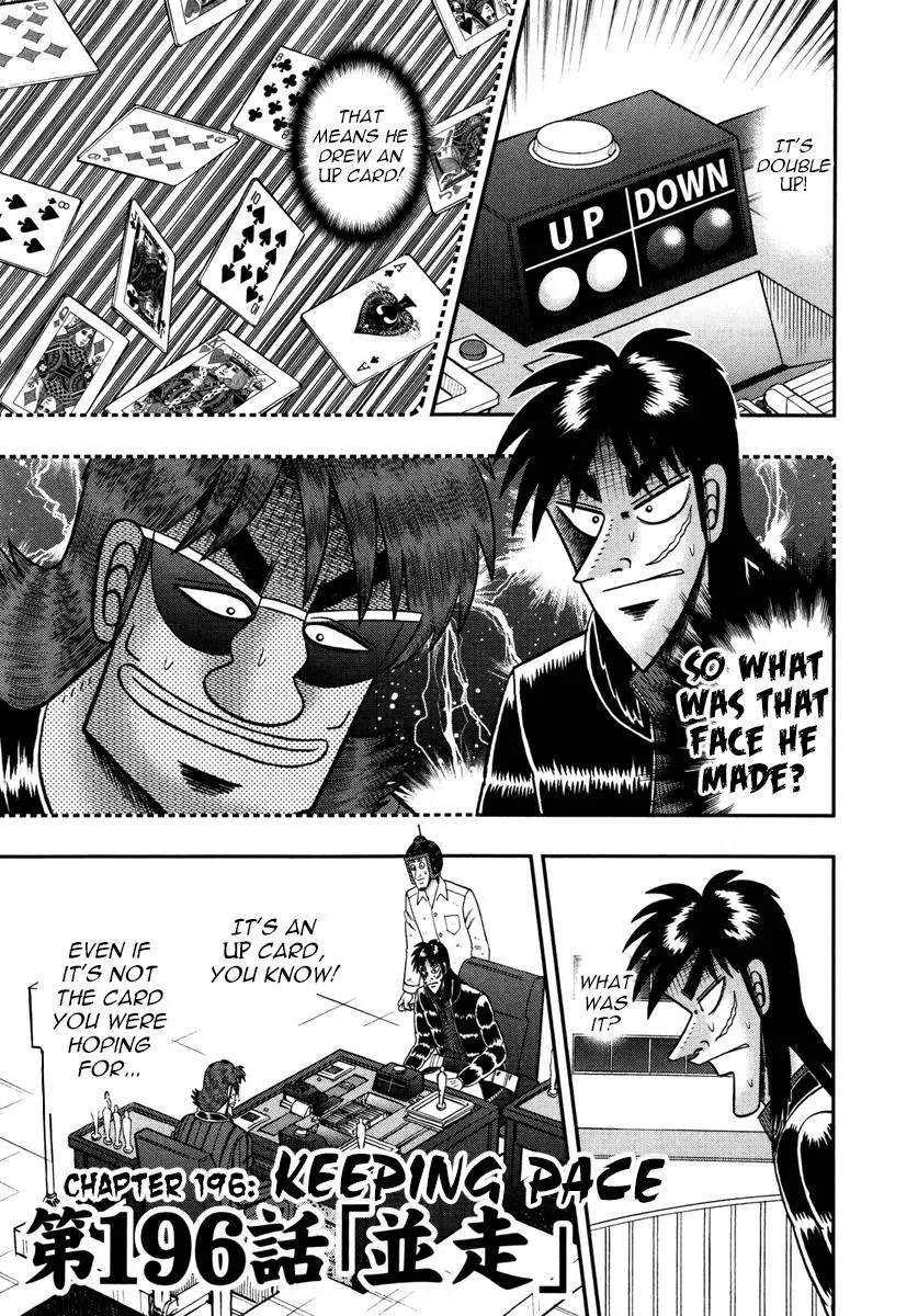 Tobaku Datenroku Kaiji - One Poker Hen Chapter 196 page 1 - MangaKakalot