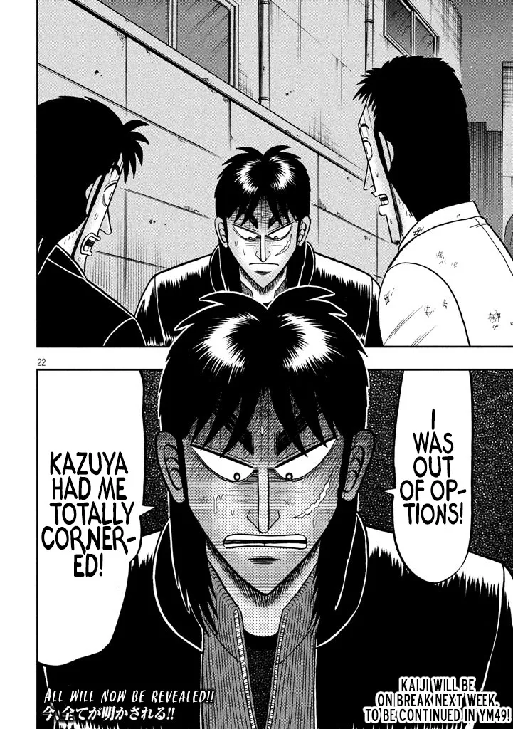 Tobaku Datenroku Kaiji - One Poker Hen Chapter 262 page 21 - MangaKakalot