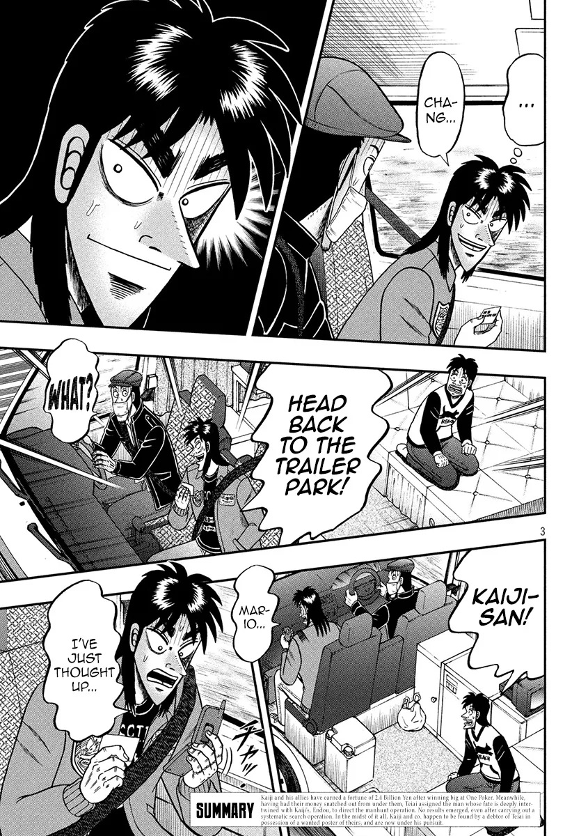 Tobaku Datenroku Kaiji - One Poker Hen Chapter 360 page 3 - MangaKakalot