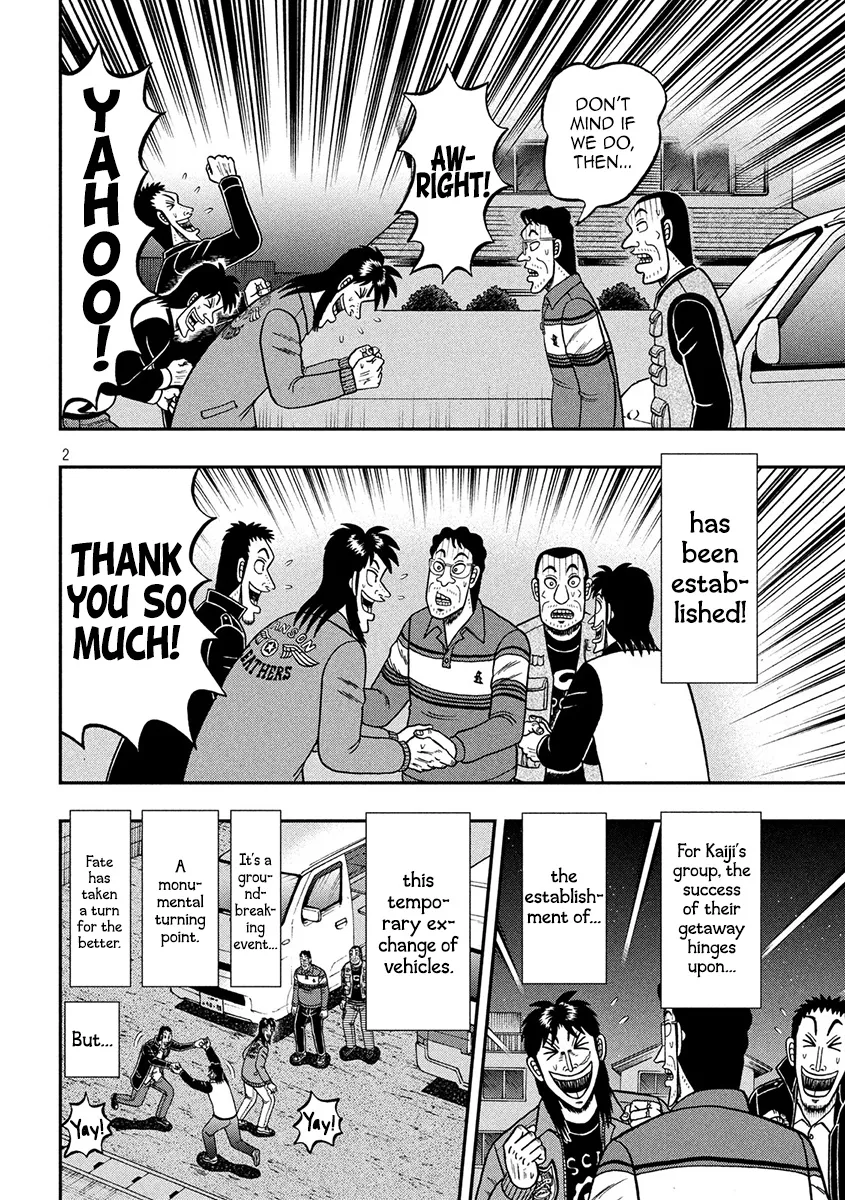 Tobaku Datenroku Kaiji - One Poker Hen Chapter 366 page 2 - MangaKakalot