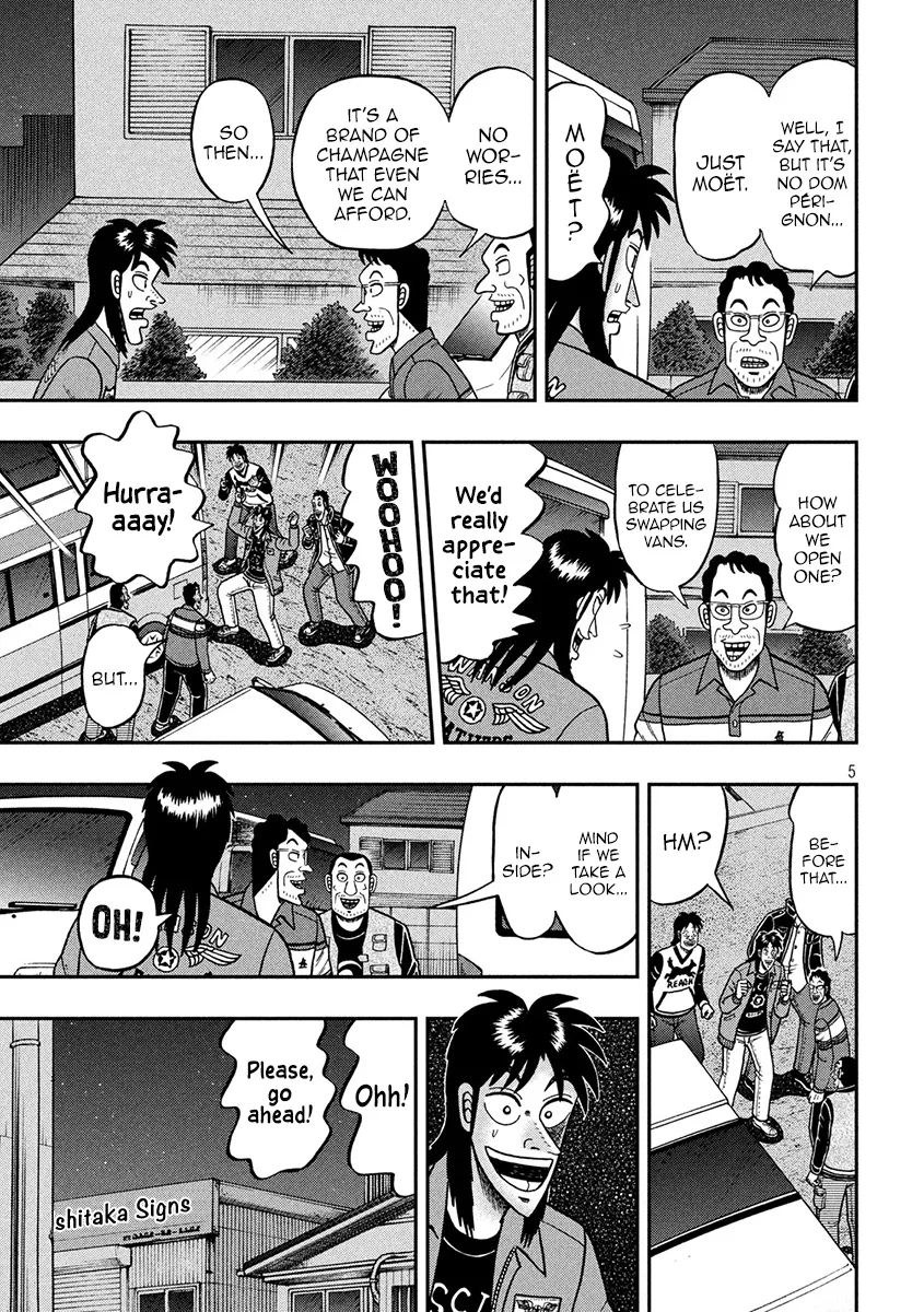 Tobaku Datenroku Kaiji - One Poker Hen Chapter 366 page 5 - MangaKakalot