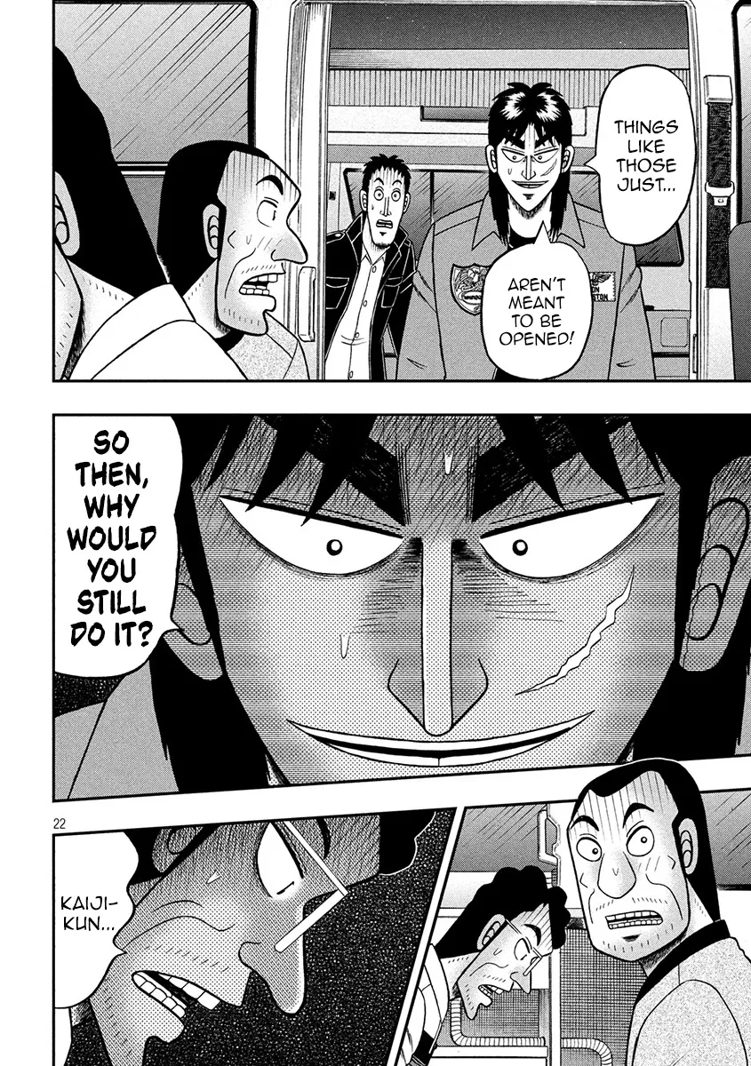 Tobaku Datenroku Kaiji - One Poker Hen Chapter 372 page 21 - MangaKakalot