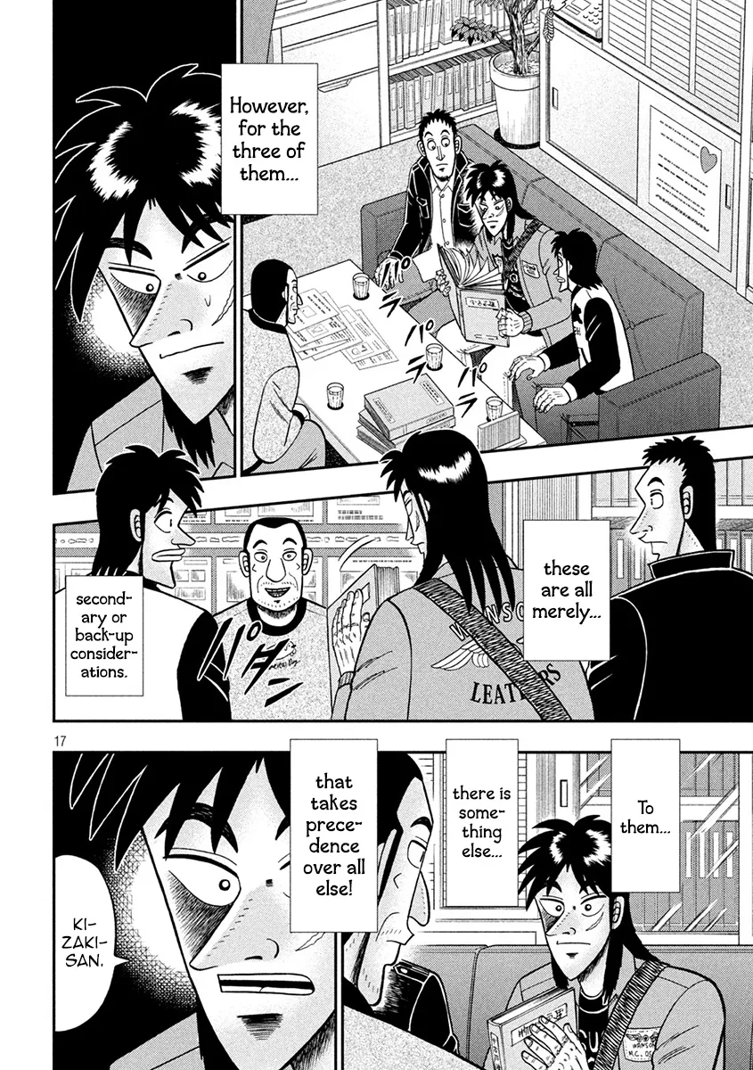 Tobaku Datenroku Kaiji - One Poker Hen Chapter 378 page 17 - MangaKakalot