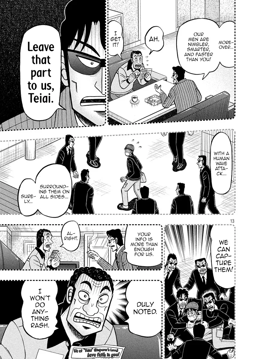 Tobaku Datenroku Kaiji - One Poker Hen Chapter 399 page 13 - MangaKakalot