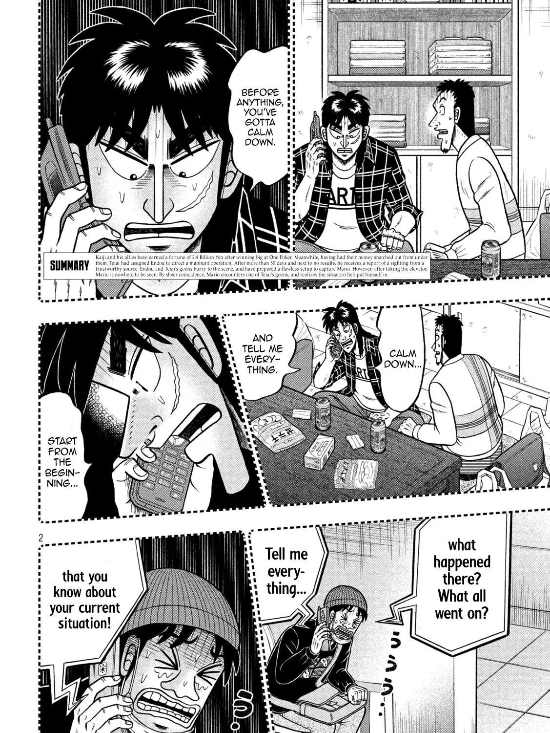 Tobaku Datenroku Kaiji - One Poker Hen Chapter 410 page 3 - MangaKakalot