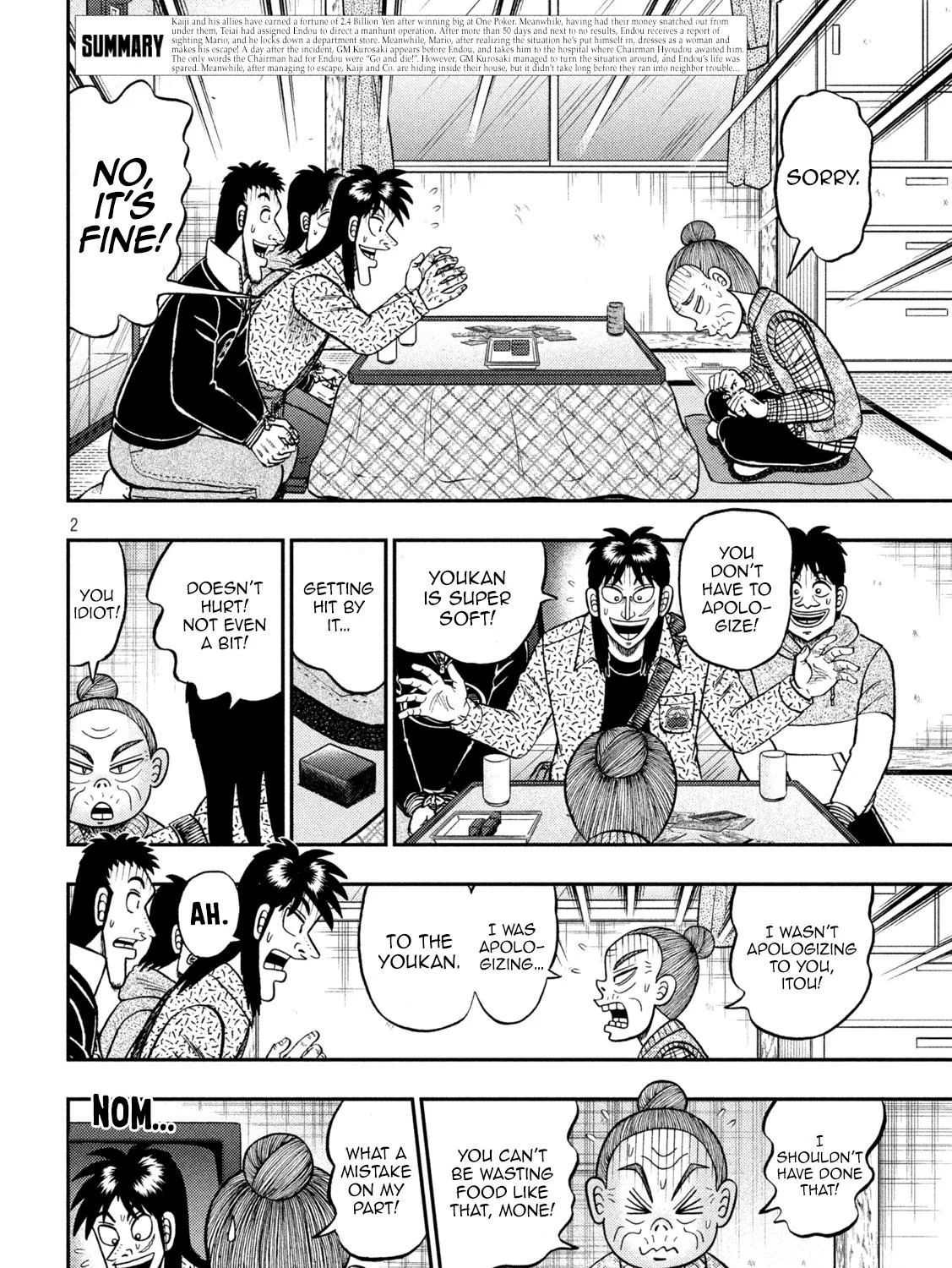 Tobaku Datenroku Kaiji - One Poker Hen Chapter 461 page 3 - MangaKakalot