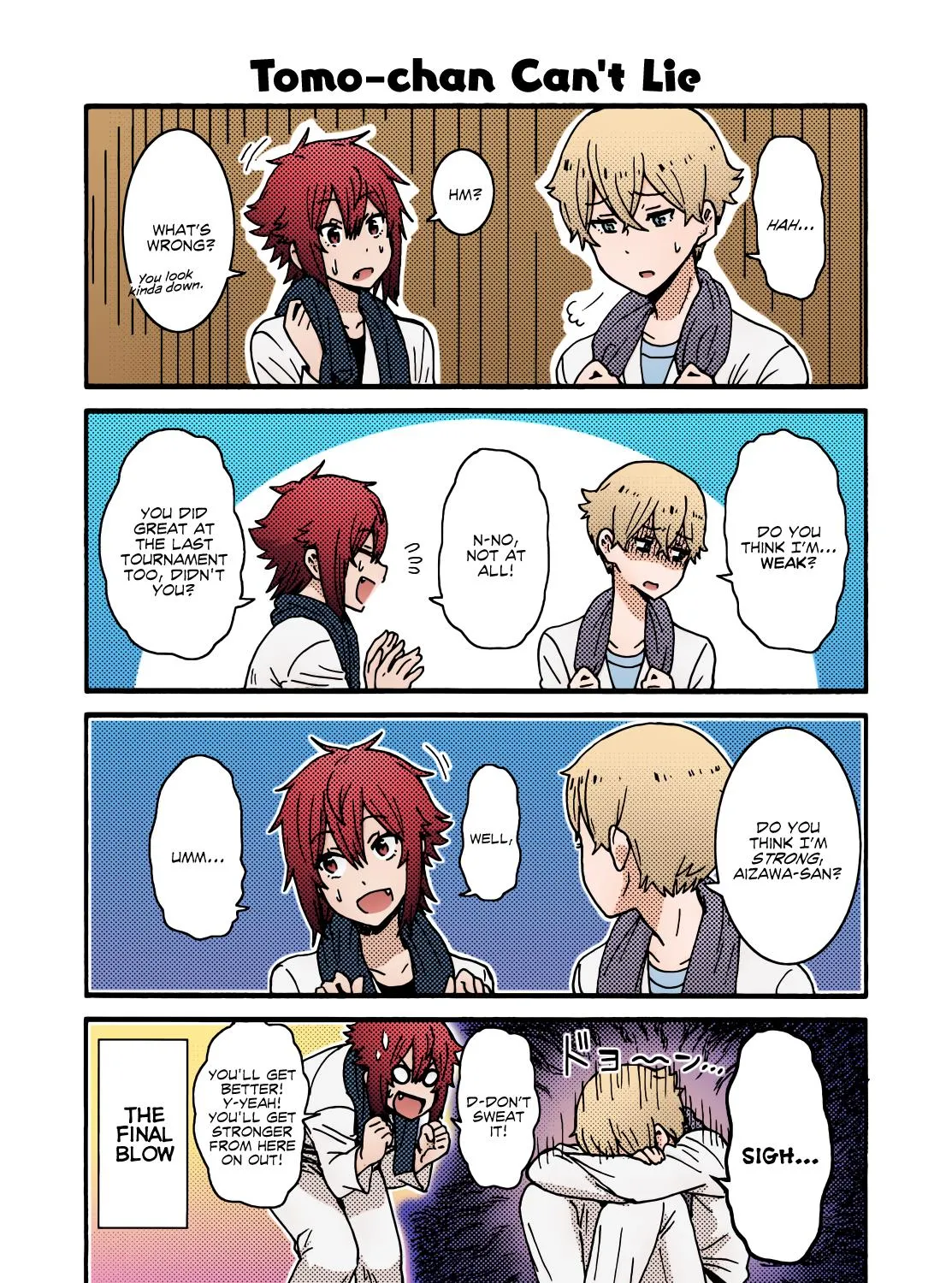 Tomo-Chan Wa Onnanoko (Fan Colored) Chapter 17.5 page 1 - MangaKakalot