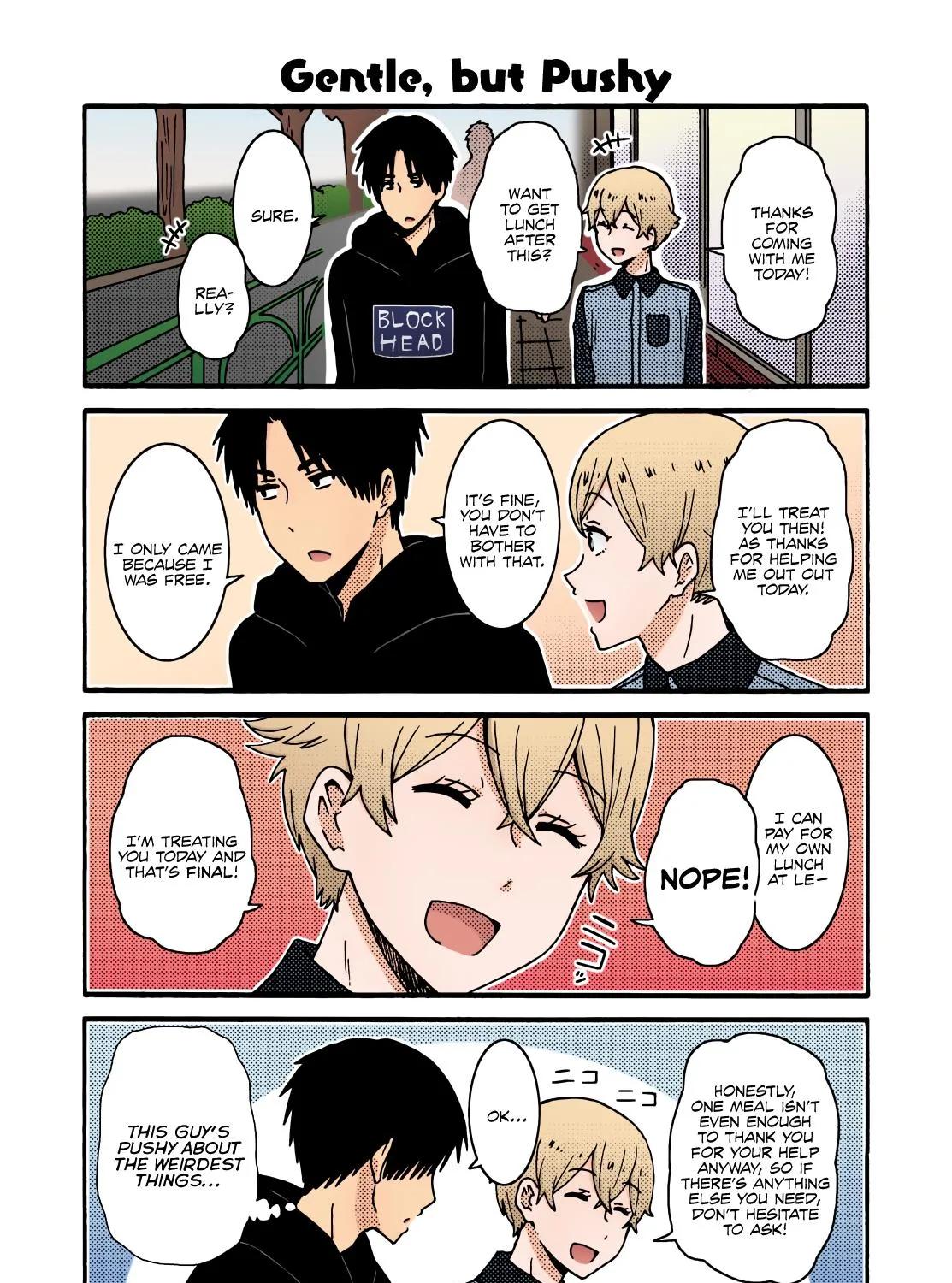 Tomo-Chan Wa Onnanoko (Fan Colored) Chapter 17.5 page 15 - MangaKakalot