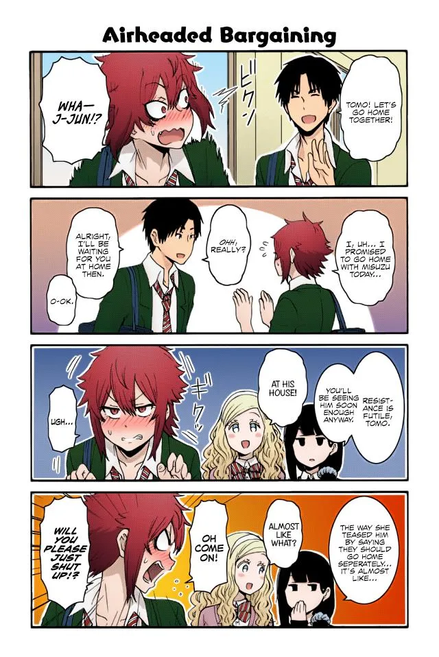 Tomo-Chan Wa Onnanoko (Fan Colored) Chapter 20 page 6 - MangaKakalot