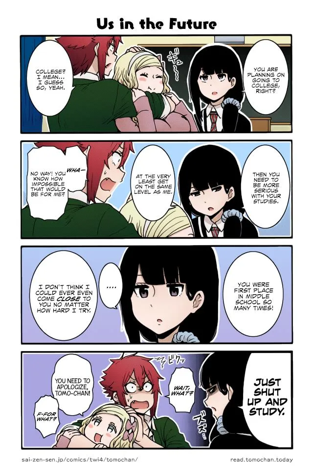 Tomo-Chan Wa Onnanoko (Fan Colored) Chapter 21 page 3 - MangaKakalot