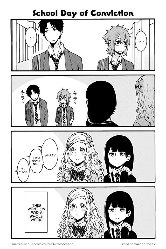 Tomo-Chan Wa Onnanoko! Chapter 289 page 1 - MangaNato