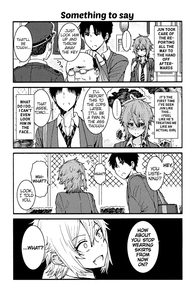 Tomo-Chan Wa Onnanoko! Chapter 67 page 1 - MangaNato