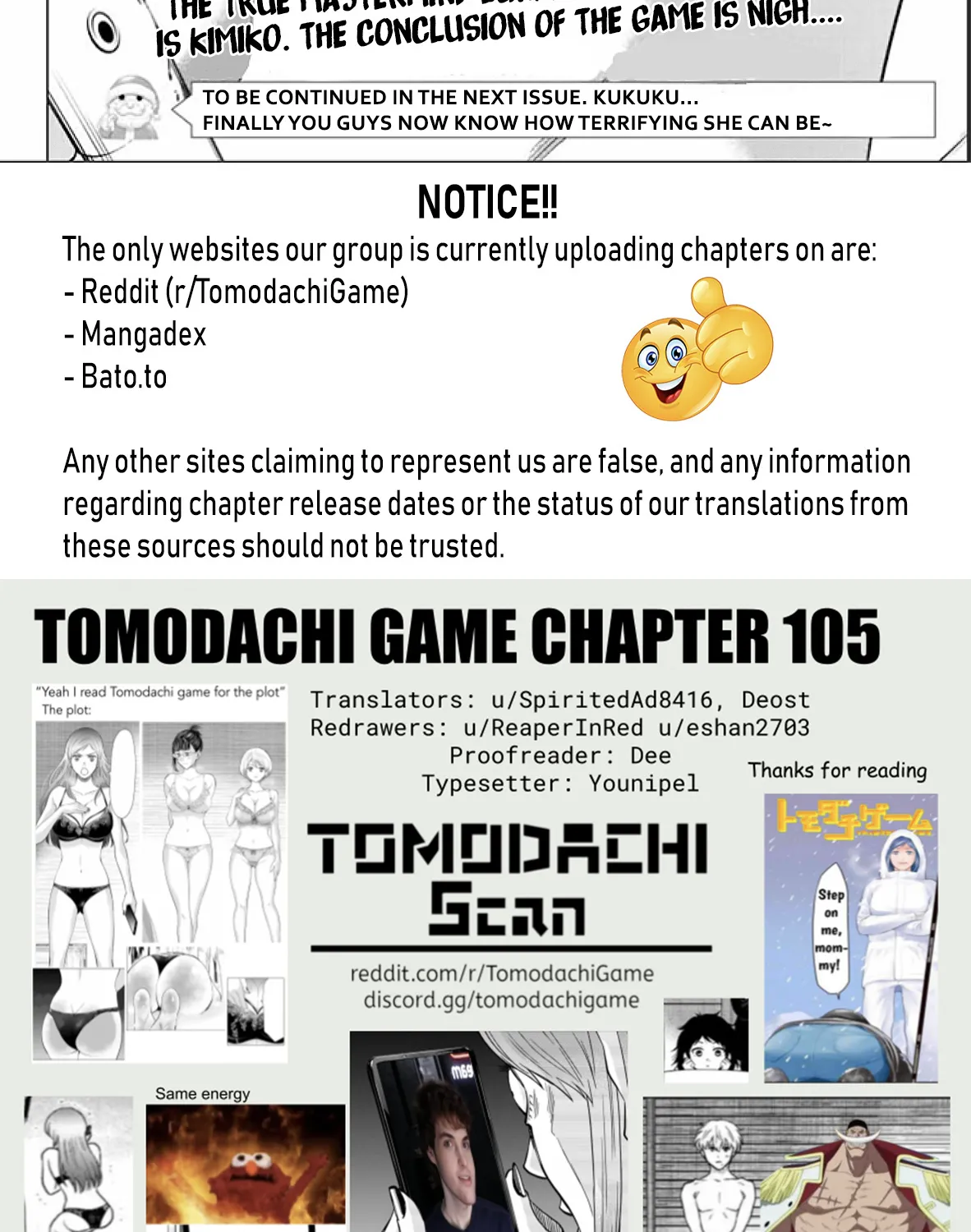 Tomodachi Game Chapter 105 page 79 - MangaNelo