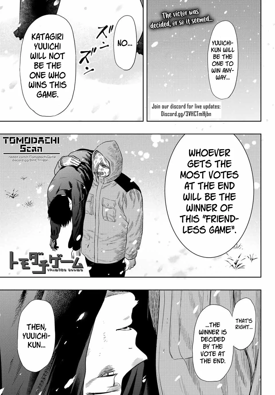 Tomodachi Game Chapter 112 page 1 - MangaKakalot