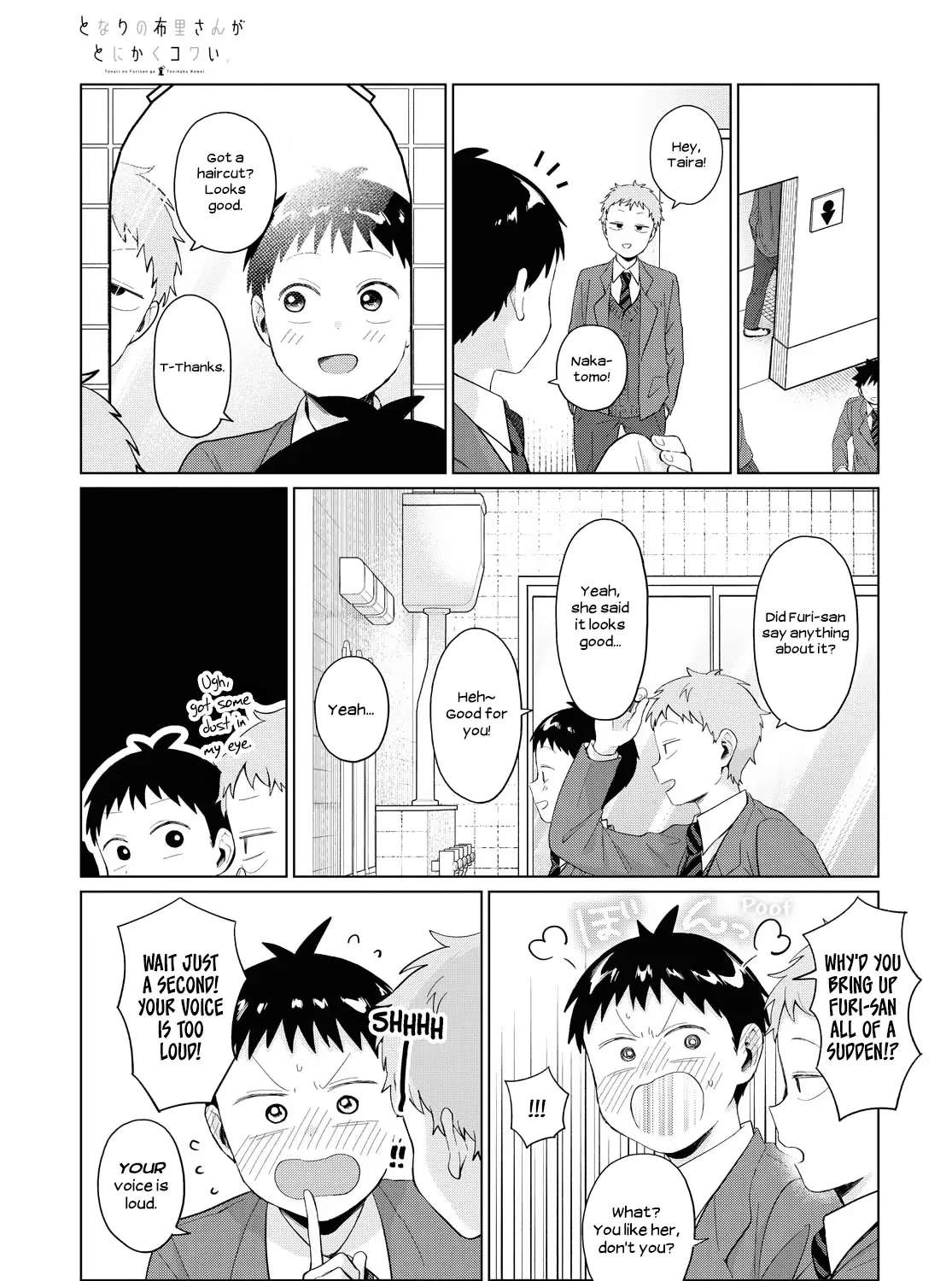 Tonari no Furi-san ga Tonikaku Kowai Chapter 28 page 17 - MangaKakalot