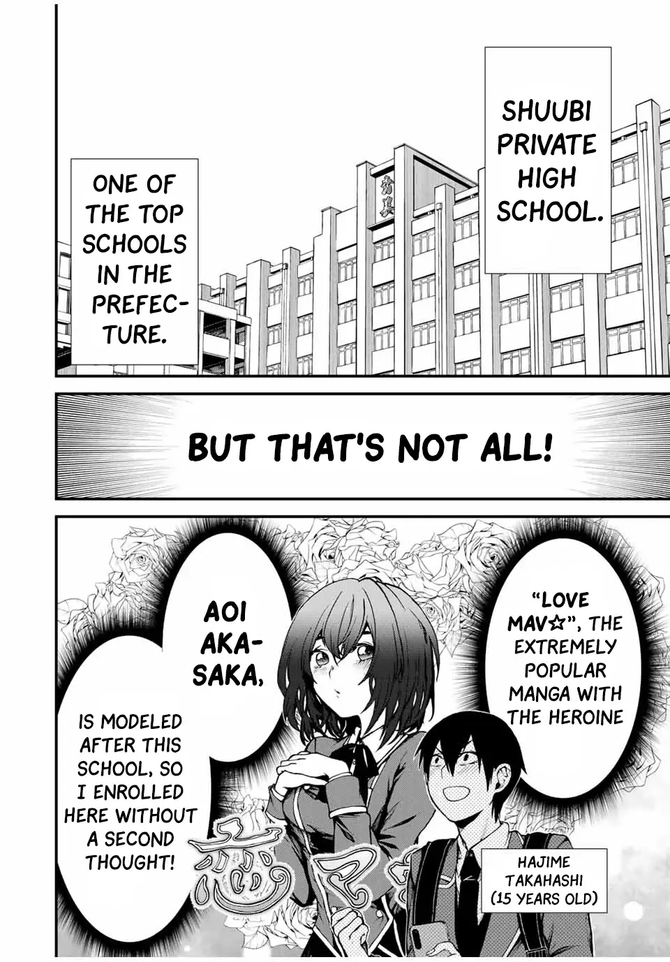 Tonari no Kurokawa-san Chapter 1 page 3 - MangaNato