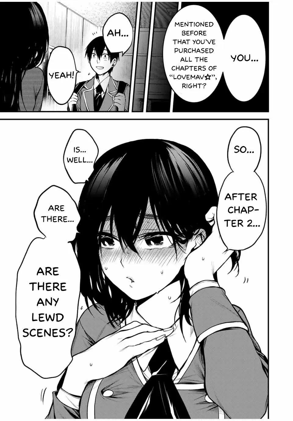 Tonari no Kurokawa-san Chapter 2 page 17 - MangaNato